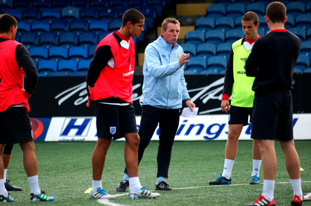 Stuart Pearce in Drammen